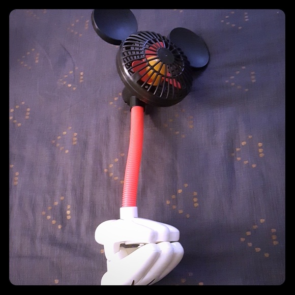 mickey mouse stroller fan